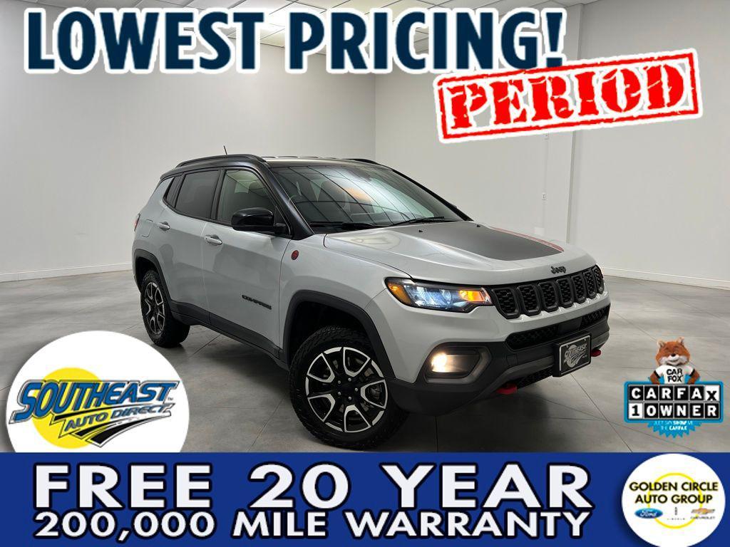 used 2024 Jeep Compass car, priced at $22,984
