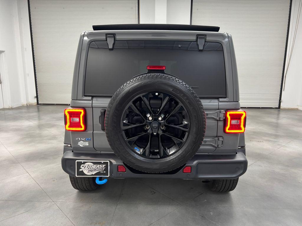 used 2022 Jeep Wrangler Unlimited 4xe car, priced at $28,889
