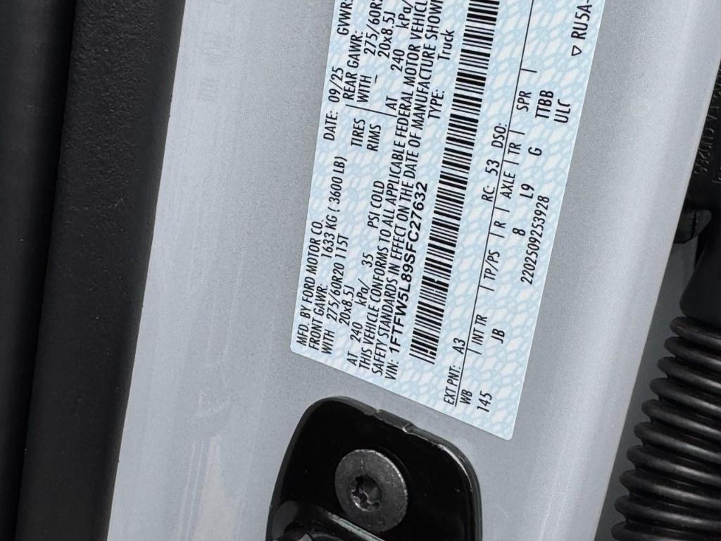 new 2025 Ford F-150 car, priced at $67,253