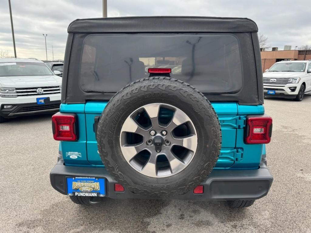 used 2020 Jeep Wrangler Unlimited car, priced at $28,800