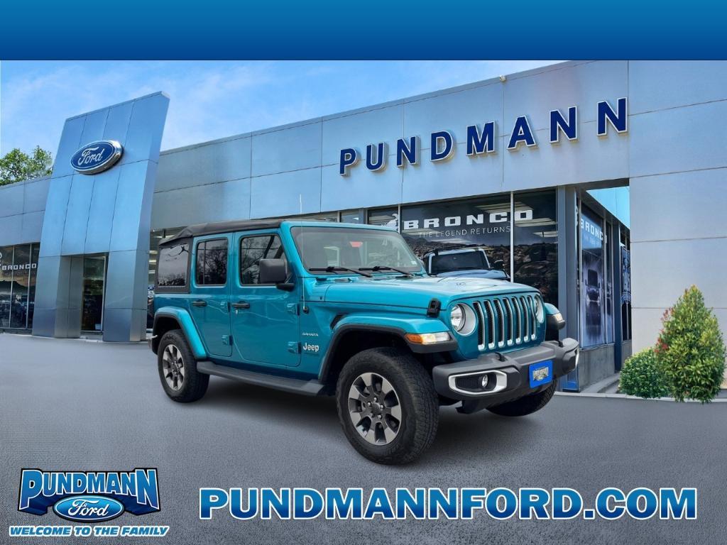 used 2020 Jeep Wrangler Unlimited car, priced at $28,800