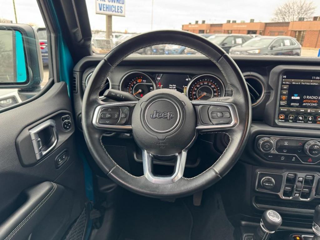 used 2020 Jeep Wrangler Unlimited car, priced at $28,800
