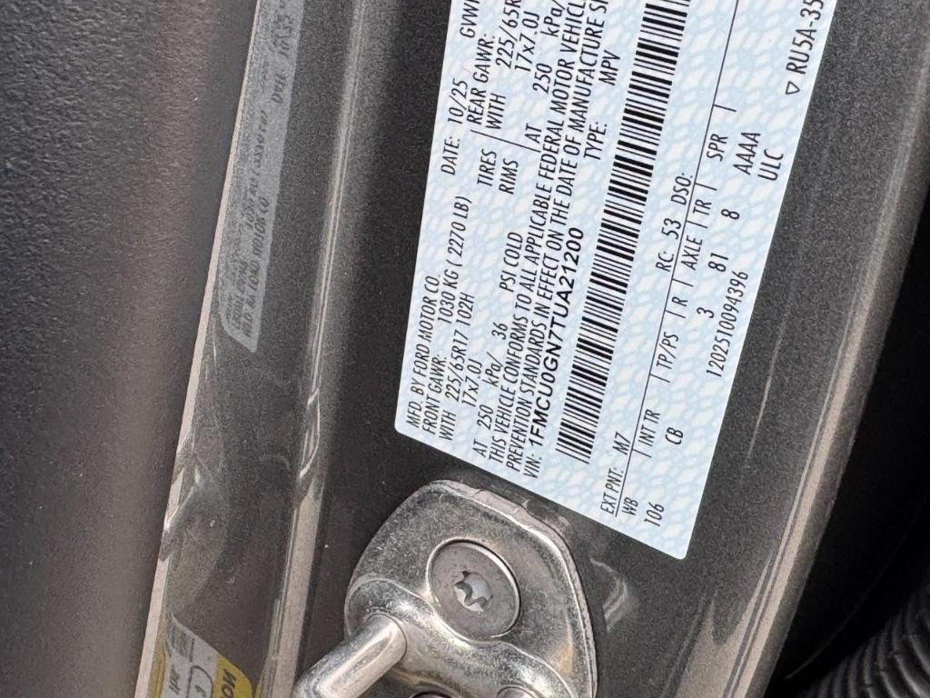 new 2026 Ford Escape car, priced at $28,335