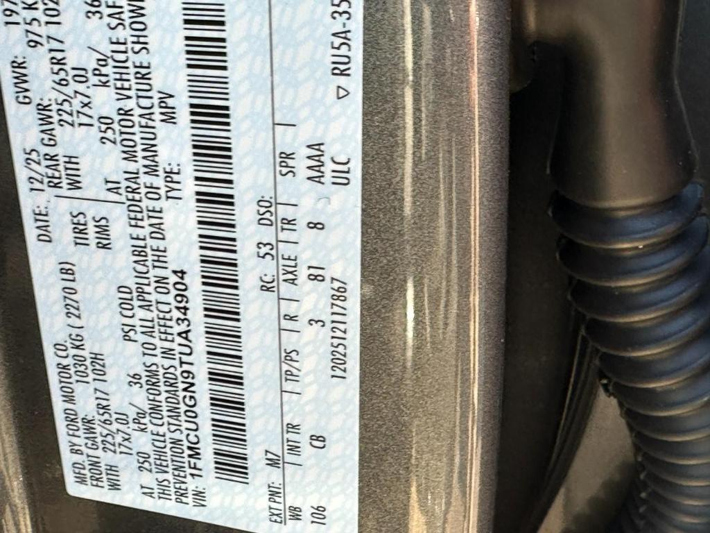 new 2026 Ford Escape car, priced at $28,685