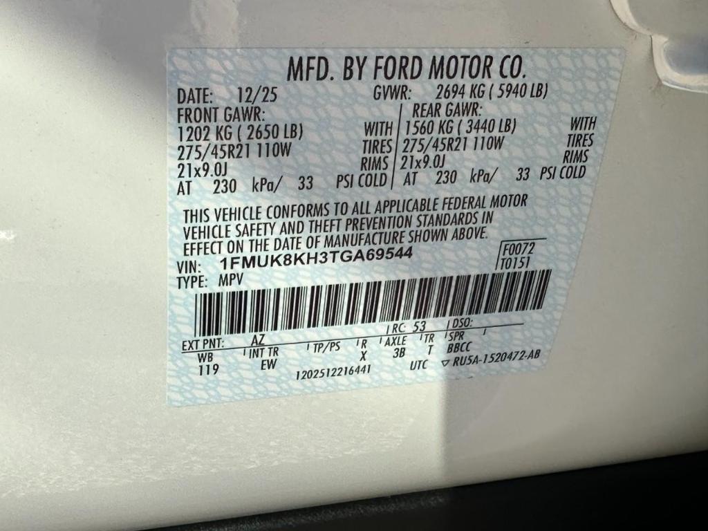 new 2026 Ford Explorer car, priced at $48,900