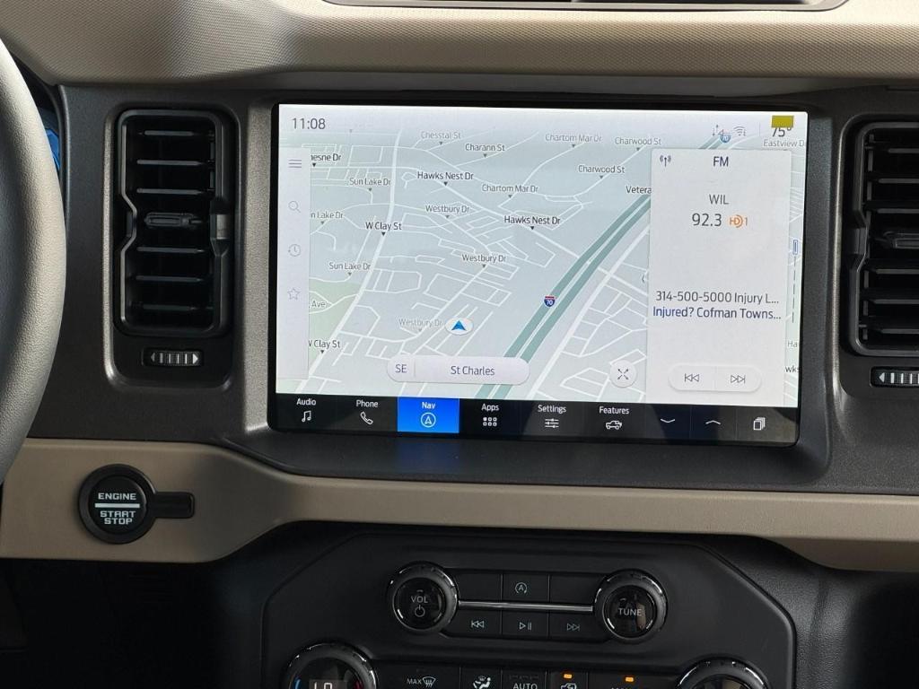 new 2025 Ford Bronco car, priced at $43,327