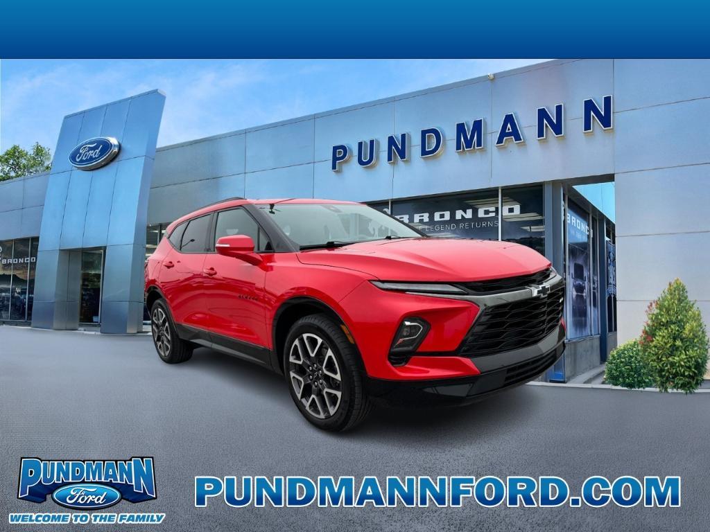 used 2023 Chevrolet Blazer car, priced at $27,990