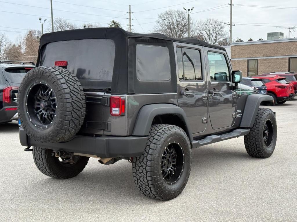 used 2016 Jeep Wrangler Unlimited car, priced at $15,990