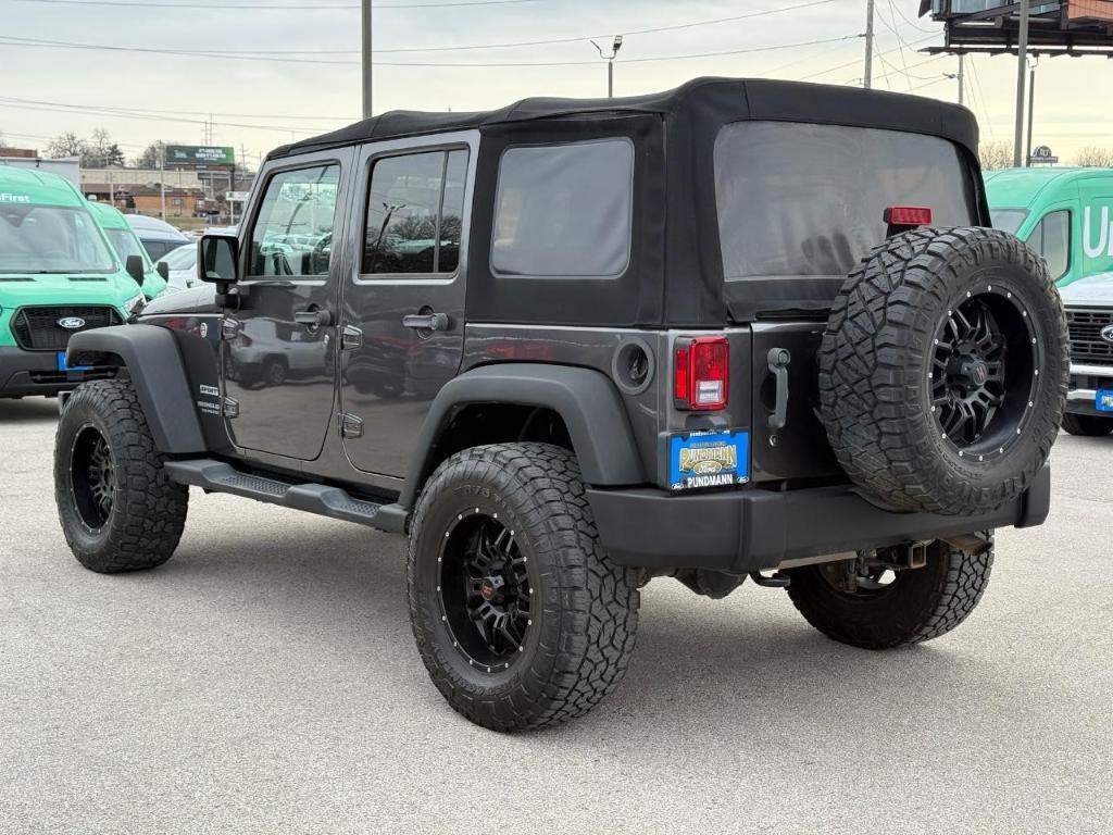 used 2016 Jeep Wrangler Unlimited car, priced at $15,990