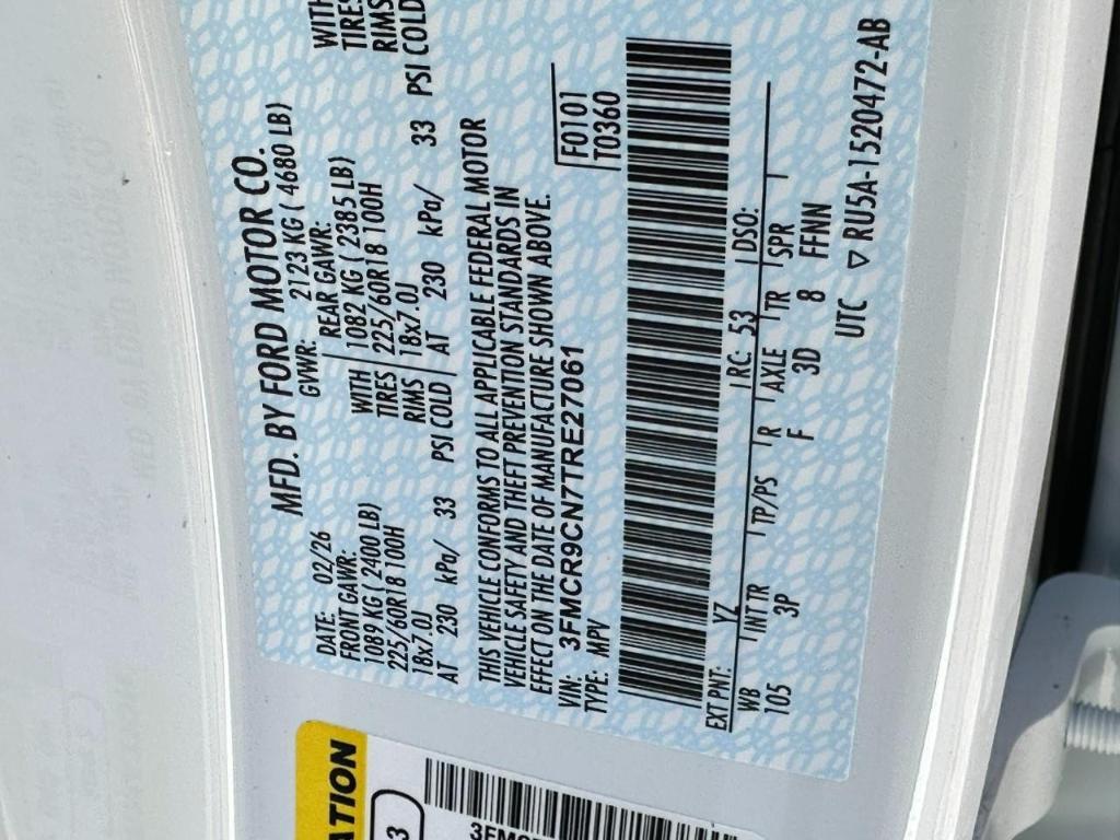 new 2026 Ford Bronco Sport car, priced at $38,925