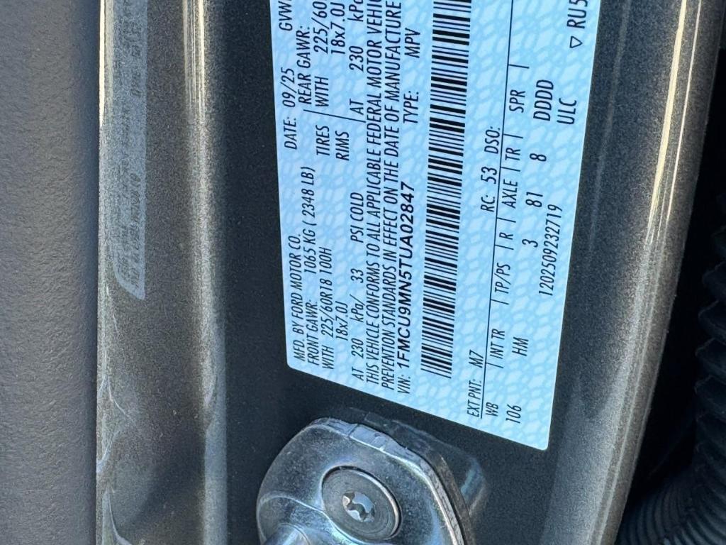 new 2026 Ford Escape car, priced at $32,273