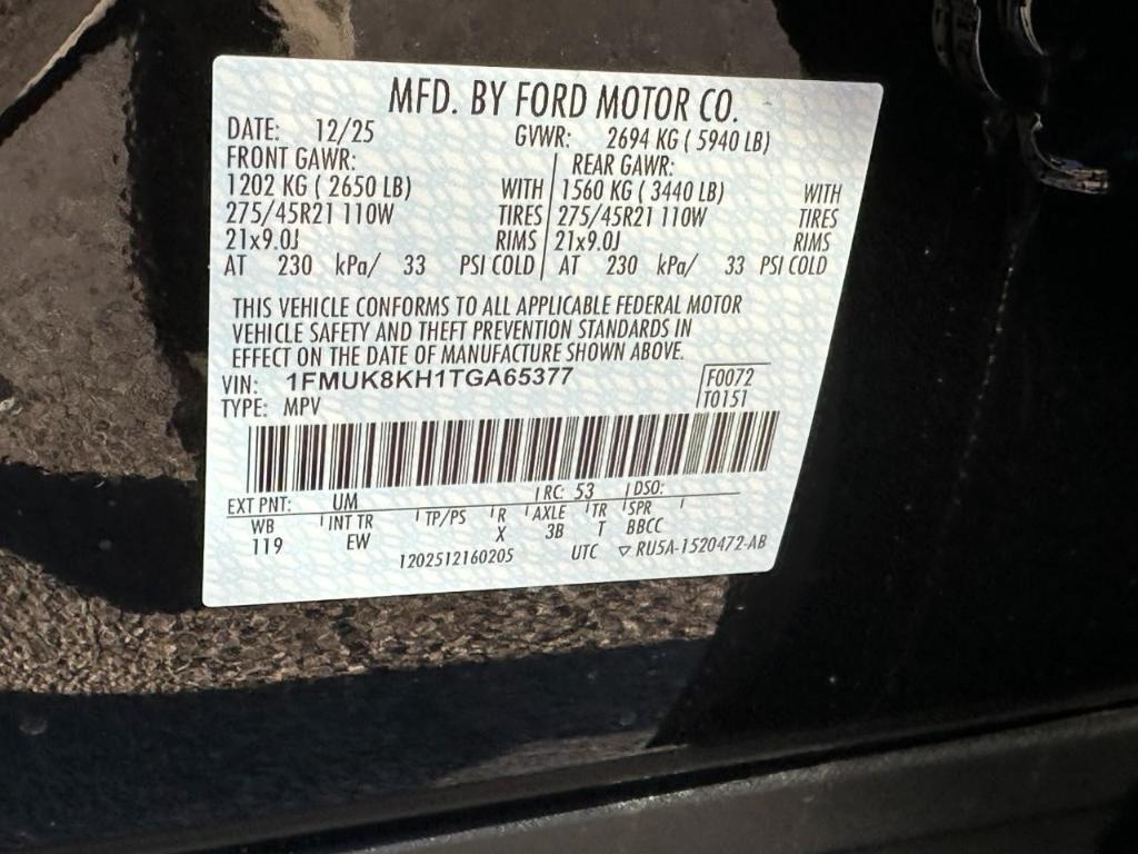 new 2026 Ford Explorer car, priced at $47,995