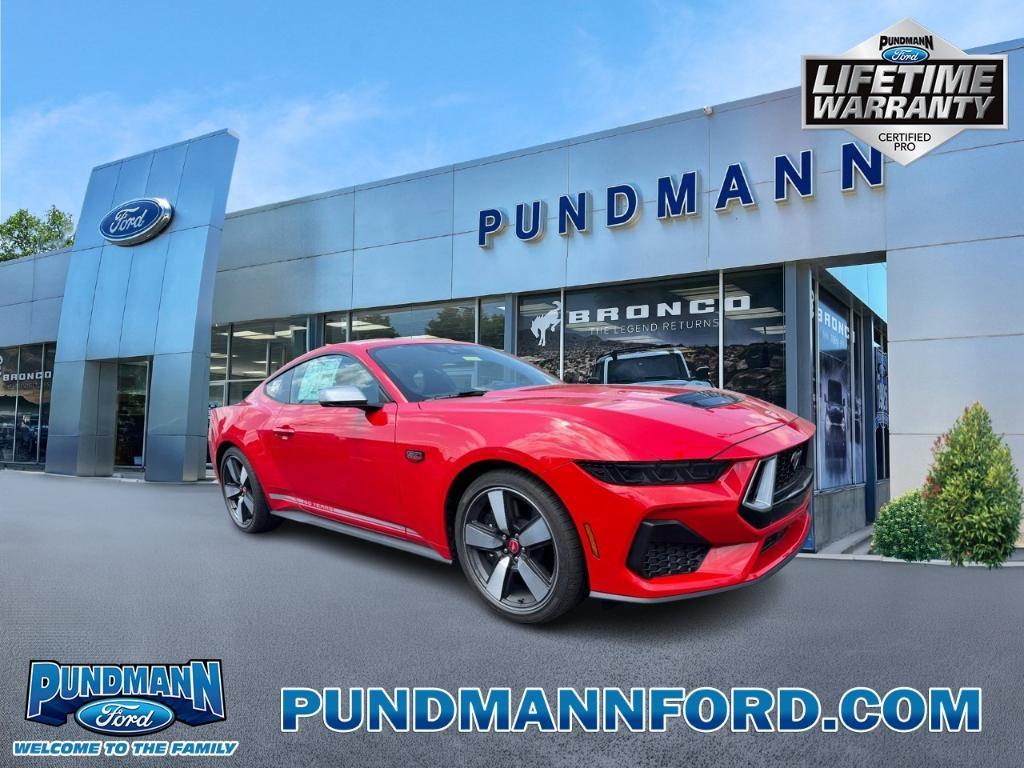 new 2025 Ford Mustang car, priced at $56,917