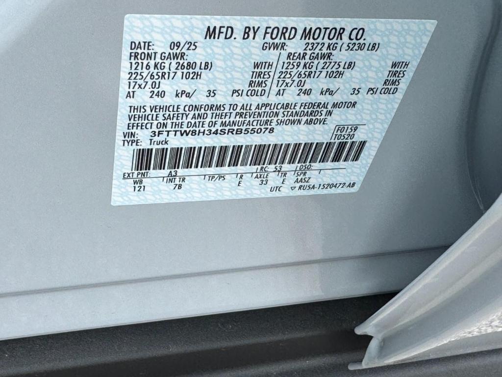 new 2025 Ford Maverick car, priced at $30,902