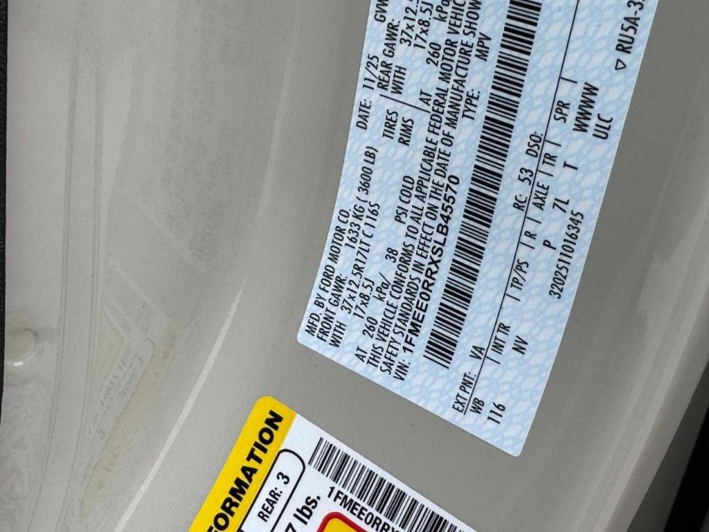 new 2025 Ford Bronco car, priced at $85,228