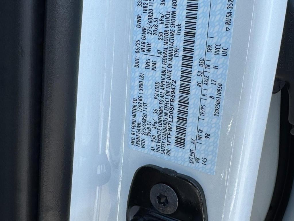 new 2025 Ford F-150 car, priced at $77,332