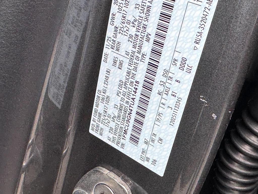 new 2026 Ford Escape car, priced at $31,585