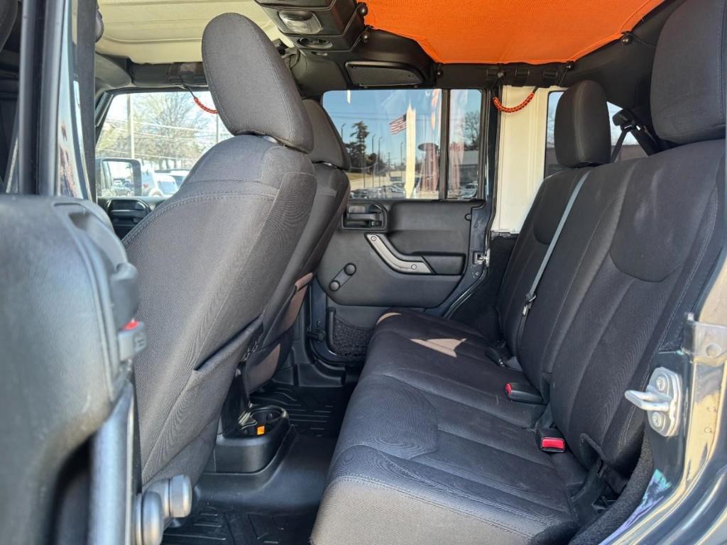 used 2017 Jeep Wrangler Unlimited car, priced at $17,203