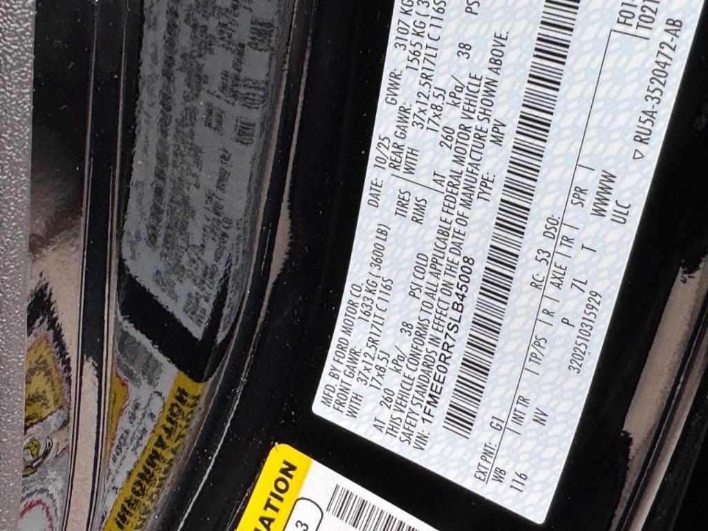 new 2025 Ford Bronco car, priced at $89,855