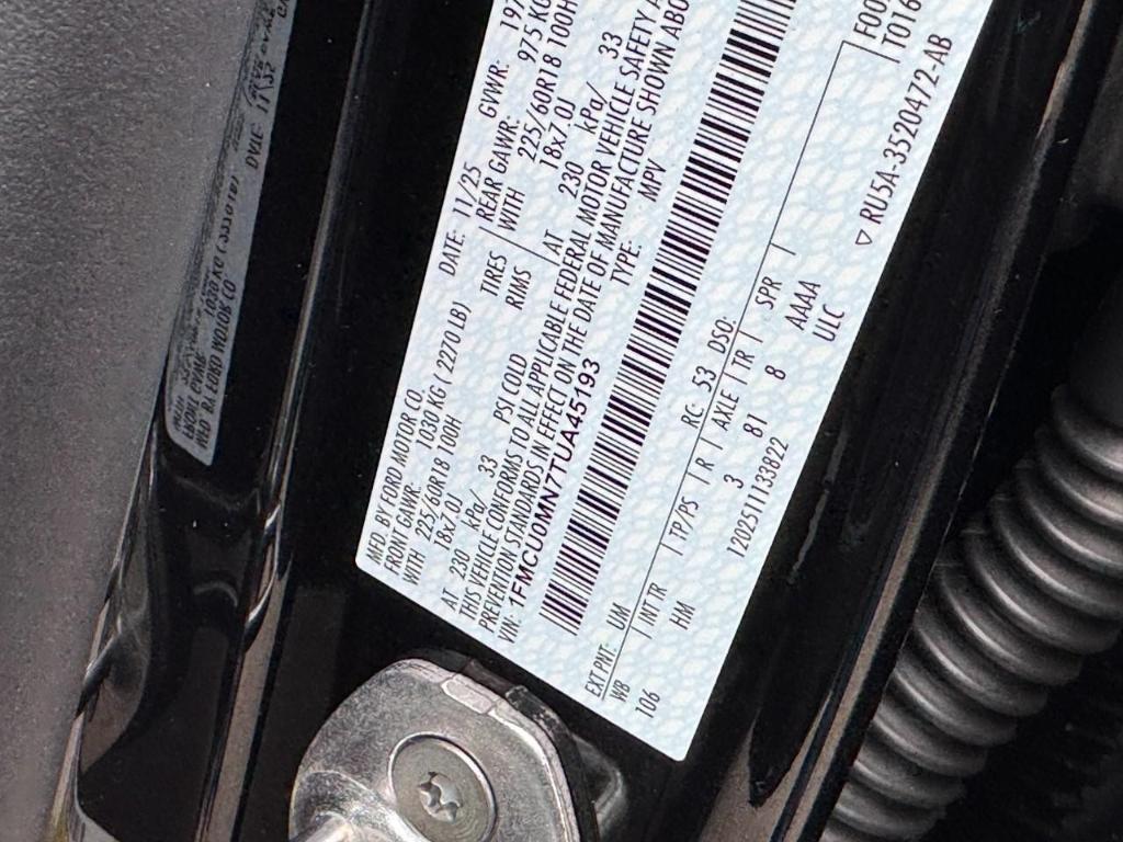 new 2026 Ford Escape car, priced at $31,525