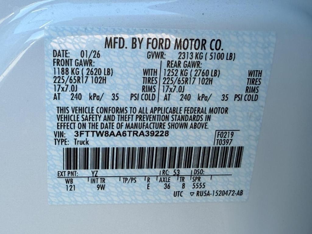 new 2026 Ford Maverick car, priced at $28,605