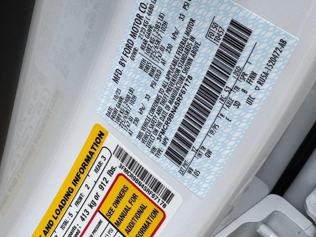 new 2025 Ford Bronco Sport car, priced at $29,169