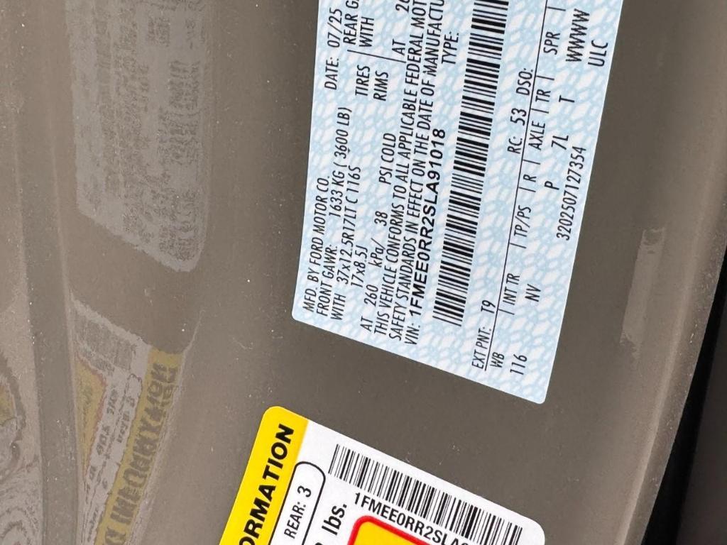 new 2025 Ford Bronco car, priced at $86,500