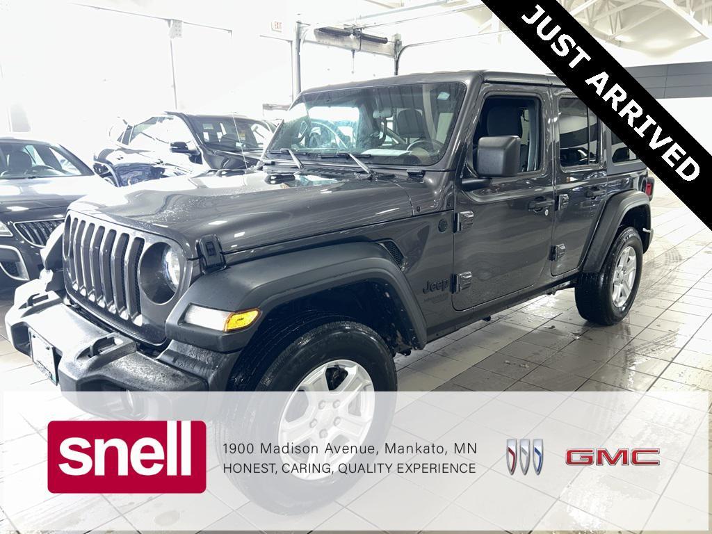 used 2021 Jeep Wrangler Unlimited car, priced at $27,818