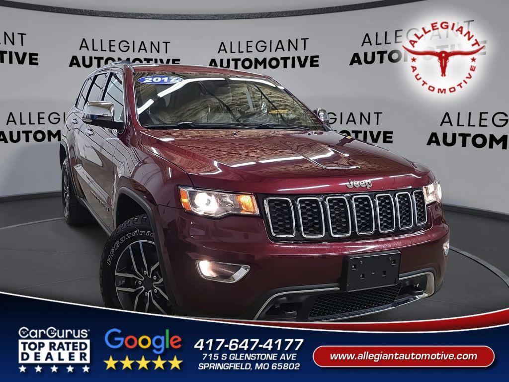 used 2017 Jeep Grand Cherokee car, priced at $10,470
