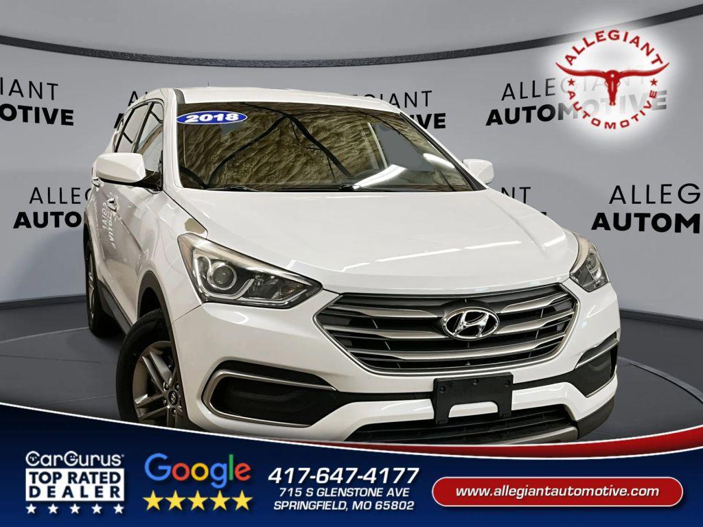 used 2018 Hyundai Santa Fe Sport car, priced at $8,860