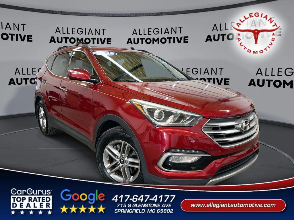 used 2018 Hyundai Santa Fe Sport car, priced at $10,307