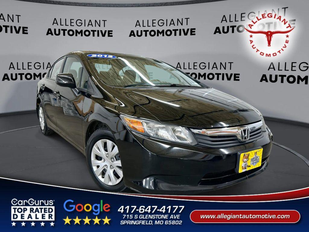 used 2012 Honda Civic car, priced at $10,483