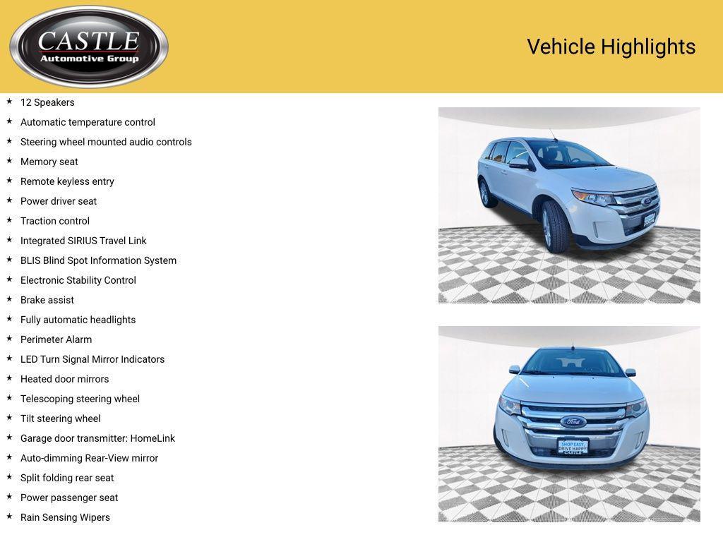 used 2014 Ford Edge car, priced at $9,994