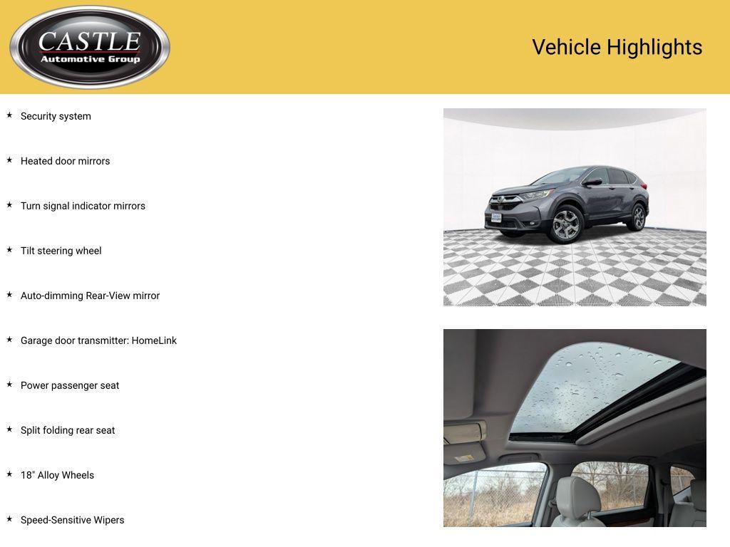 used 2019 Honda CR-V car, priced at $18,494