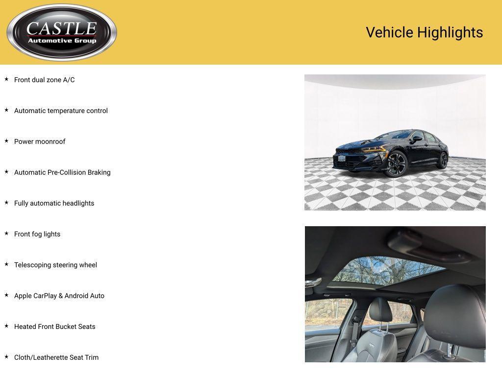 used 2021 Kia K5 car, priced at $23,690