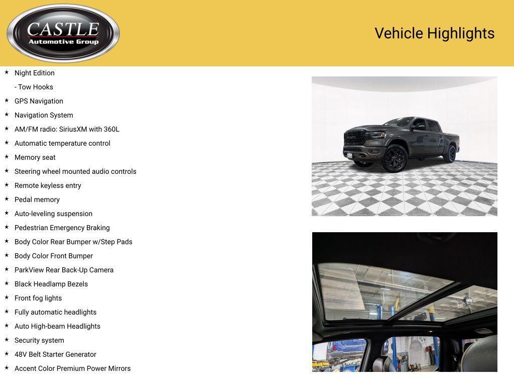 used 2021 Ram 1500 car, priced at $47,472