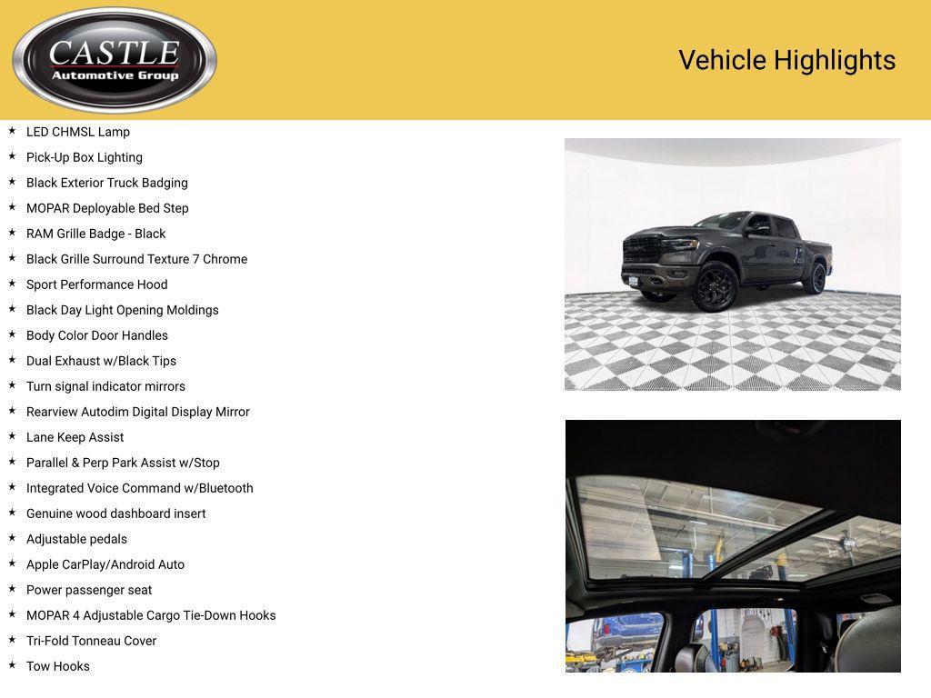 used 2021 Ram 1500 car, priced at $47,472