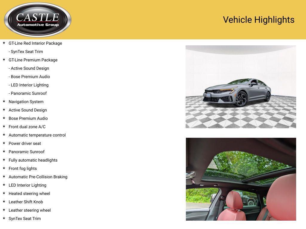 used 2025 Kia K5 car, priced at $27,210