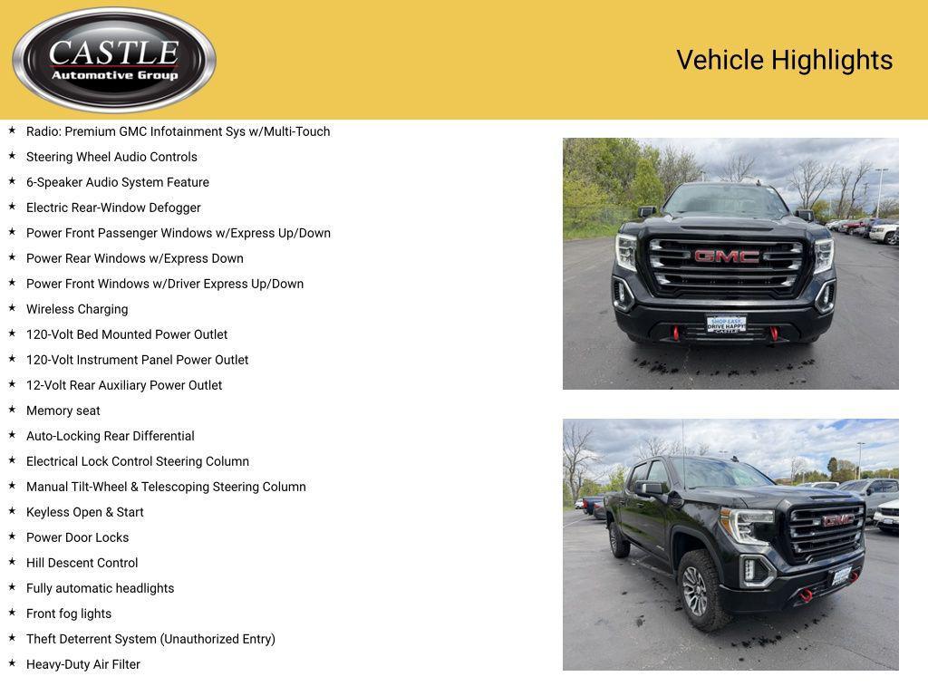 used 2021 GMC Sierra 1500 car, priced at $40,997