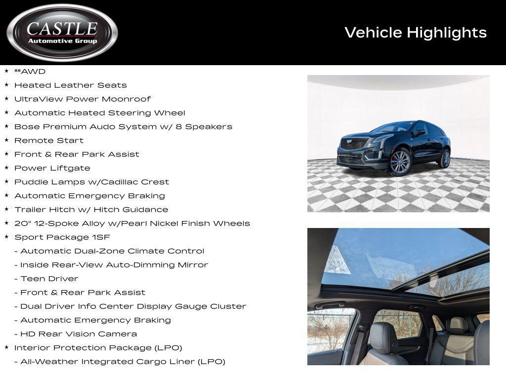 used 2022 Cadillac XT5 car, priced at $31,604