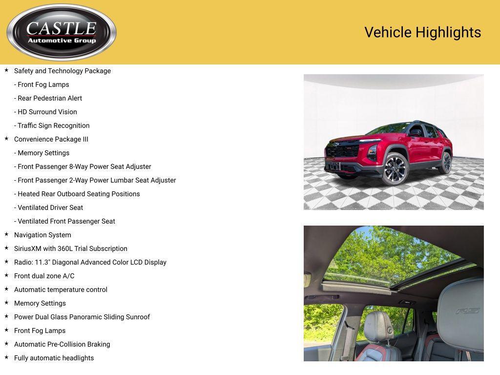 used 2026 Chevrolet Equinox car, priced at $35,410
