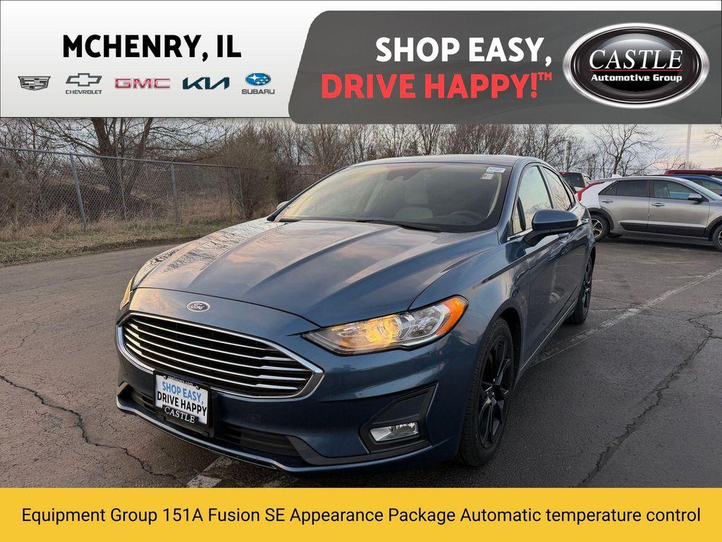 used 2019 Ford Fusion car, priced at $13,097