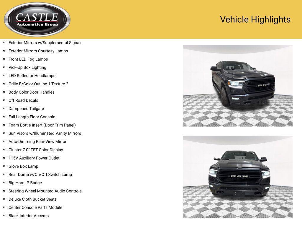 used 2019 Ram 1500 car, priced at $22,692