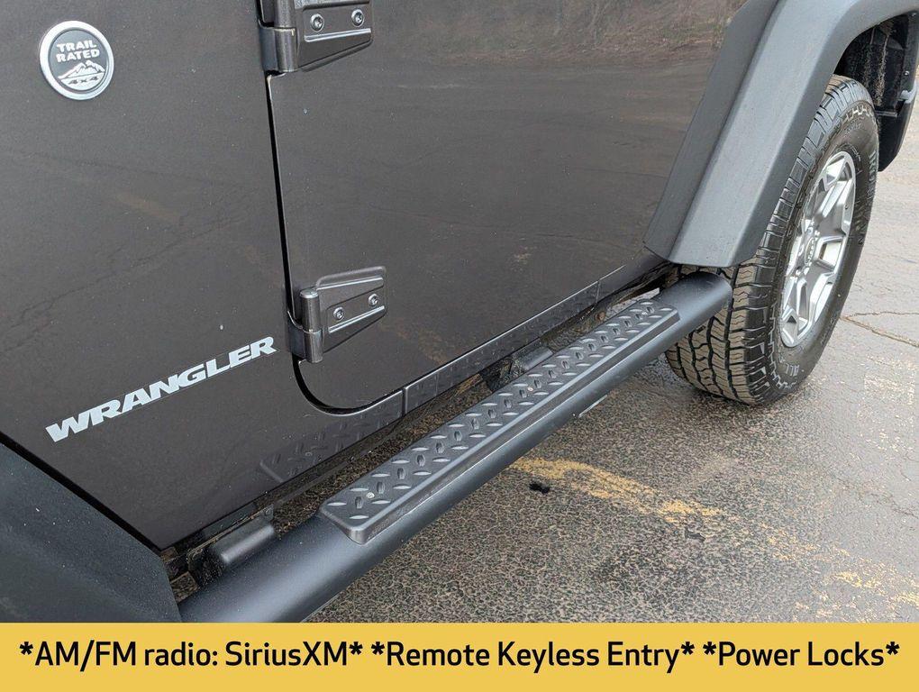 used 2016 Jeep Wrangler car, priced at $18,412