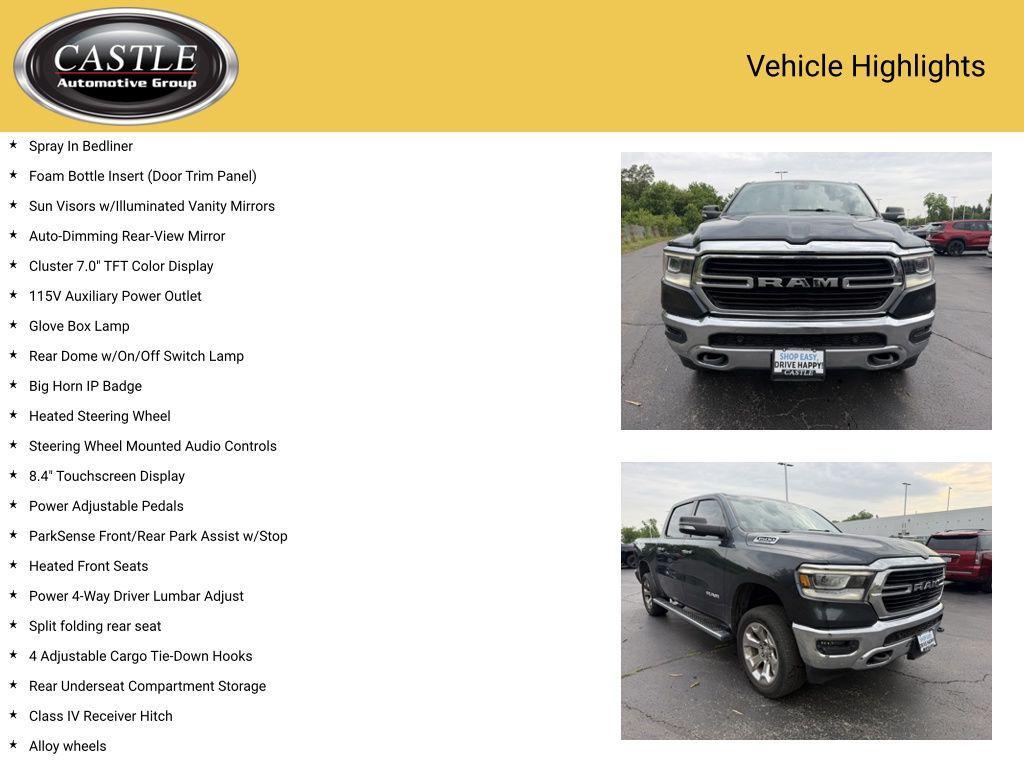 used 2019 Ram 1500 car, priced at $29,910