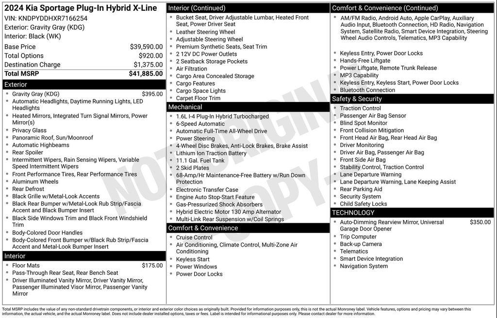 used 2024 Kia Sportage car, priced at $30,997