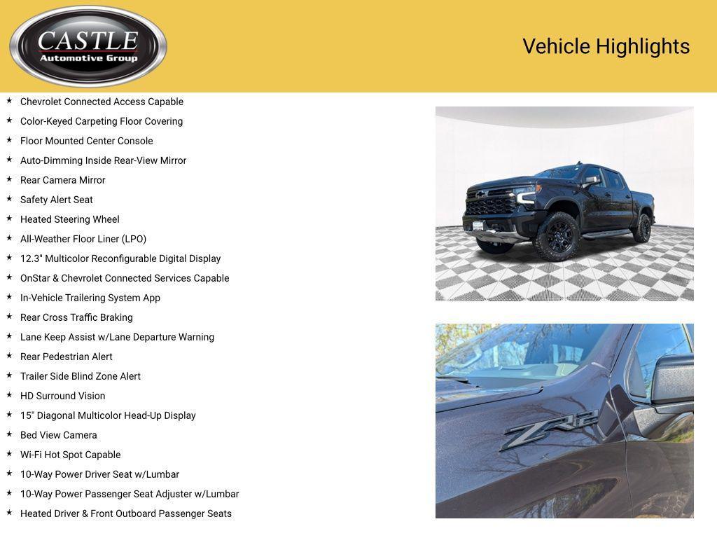 used 2024 Chevrolet Silverado 1500 car, priced at $56,997