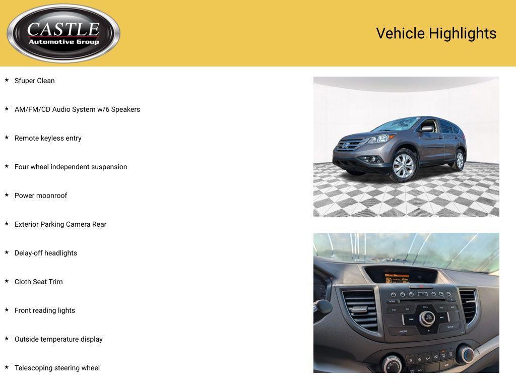 used 2014 Honda CR-V car, priced at $12,275