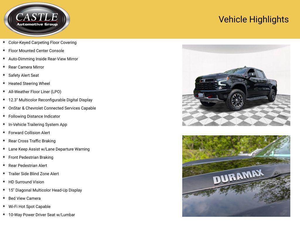 used 2024 Chevrolet Silverado 1500 car, priced at $52,410