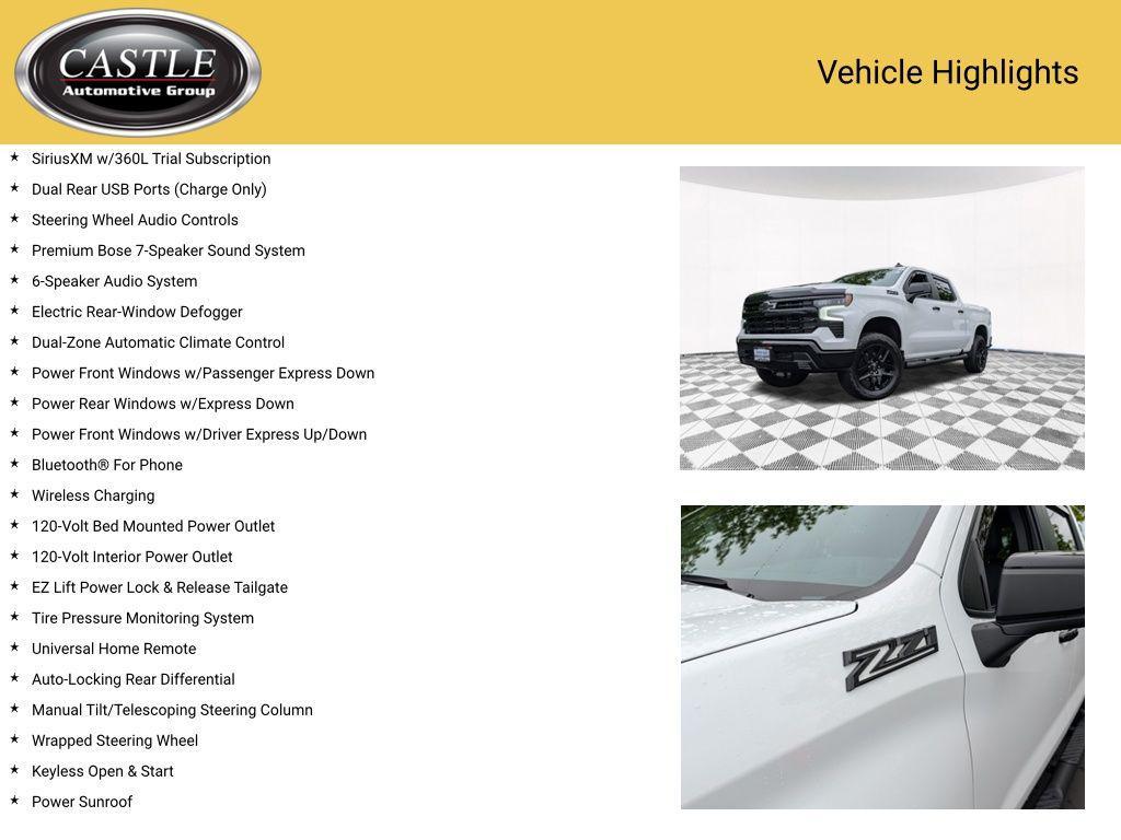 used 2025 Chevrolet Silverado 1500 car, priced at $57,081